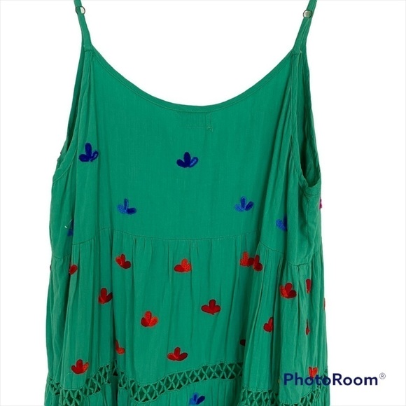 Lula Soul Embroidered Sleeveless Dress, Size Small - Picture 9 of 11